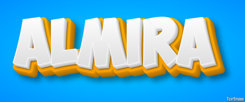 Almira Text Effect