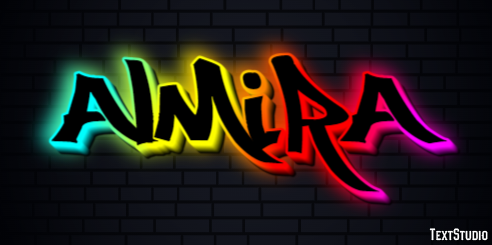 Almira Text Effect