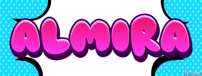 Almira Text Effect