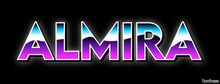 Almira Text Effect