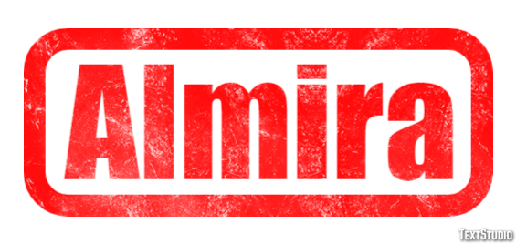 Almira Text Effect