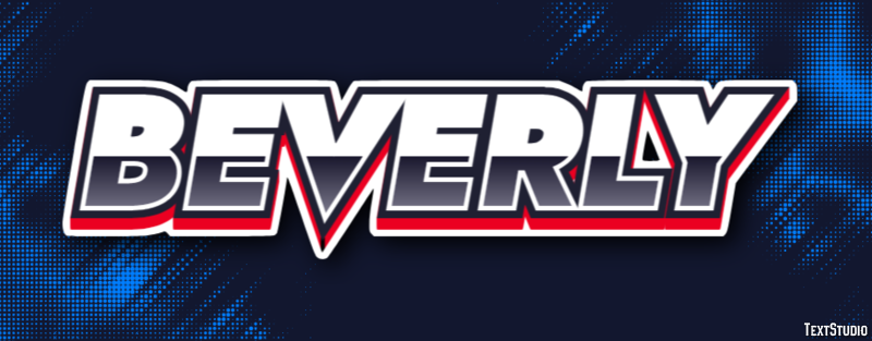 Beverly Text Effect