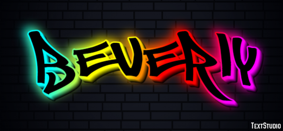 Beverly Text Effect