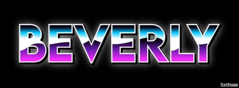 Beverly Text Effect