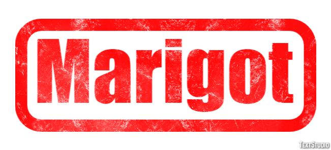 Marigot Texteffekt