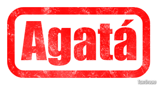 Agatá Efecto de Texto