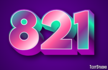 821 Effet de Texte