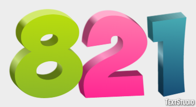 821 Effet de Texte