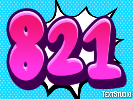821 Text Effect