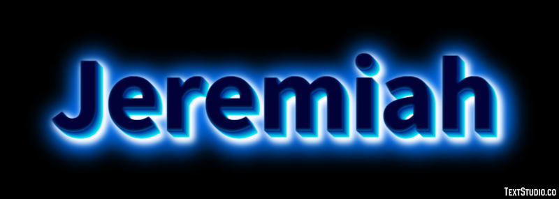 Jeremiah Efecto de Texto