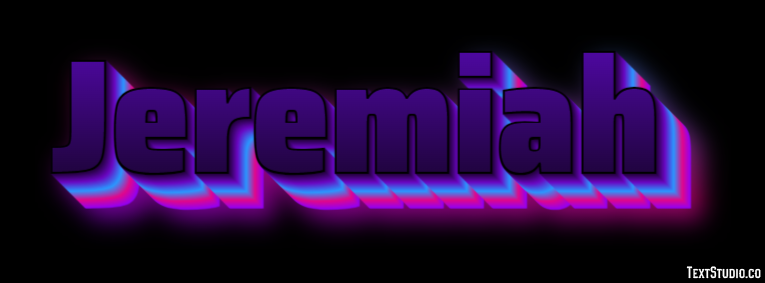Jeremiah Efecto de Texto