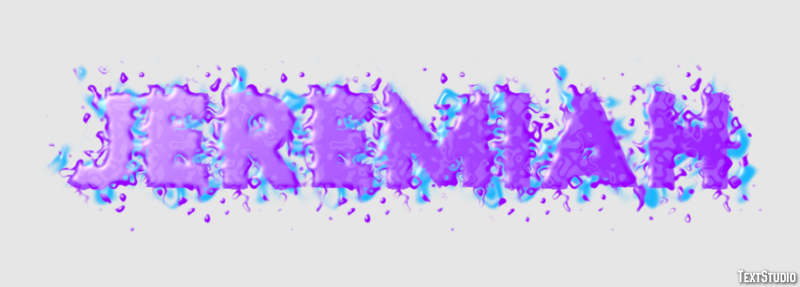 Jeremiah Texteffekt