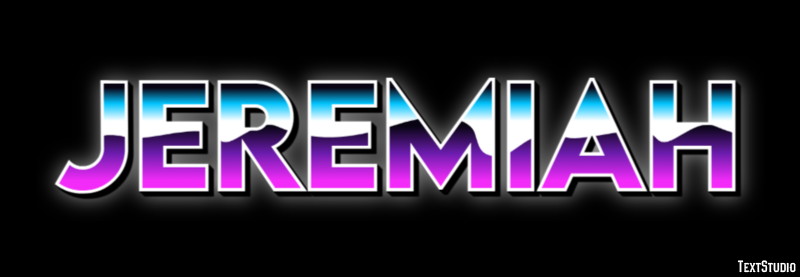 Jeremiah Texteffekt