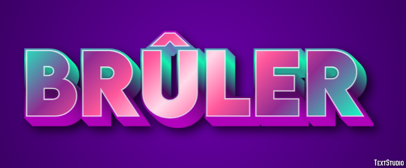 Brûler Effet de Texte