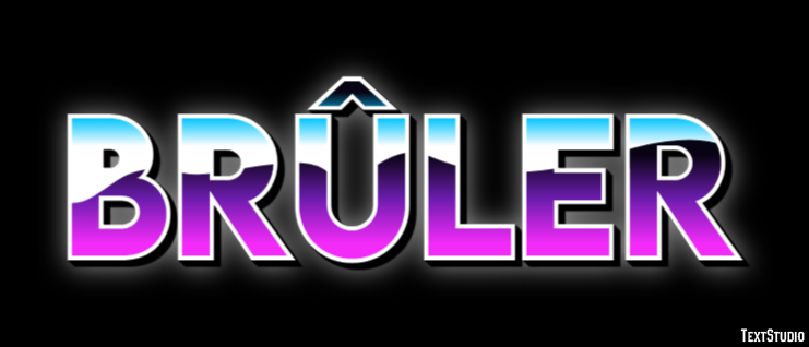 Brûler Effet de Texte