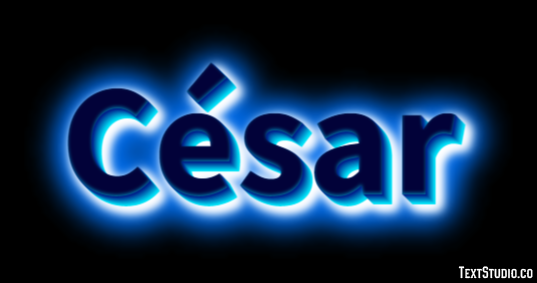 César Texteffekt