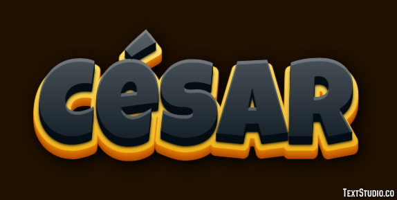 César Texteffekt
