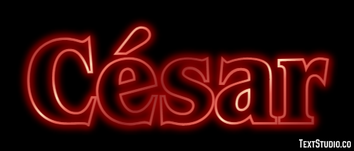 César Texteffekt