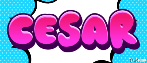 César Texteffekt