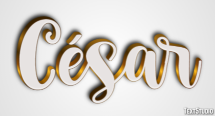 César Texteffekt