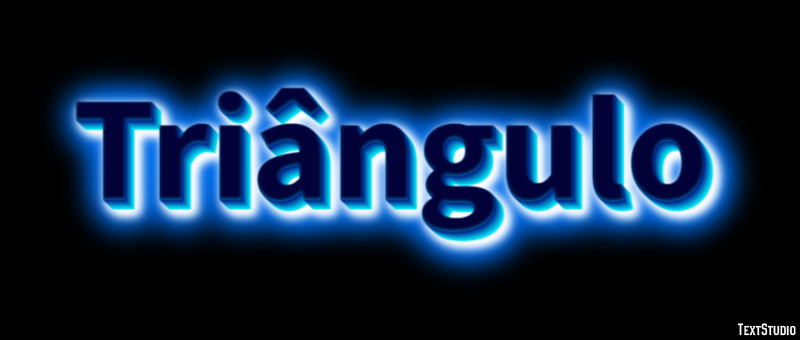 Triângulo Texteffekt
