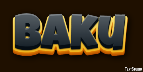 Baku Effetto testo