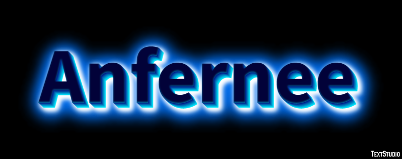 Anfernee Text effect