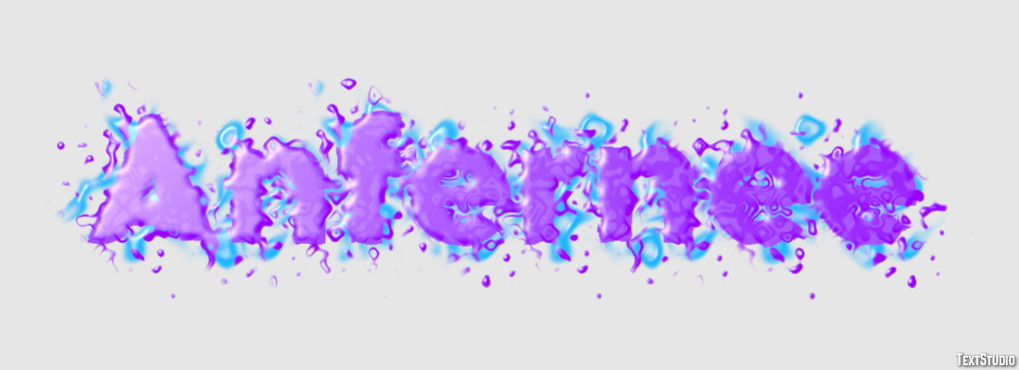 Anfernee Text effect