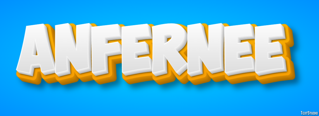 Anfernee Text effect
