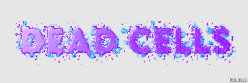 Dead Cells Text Effect
