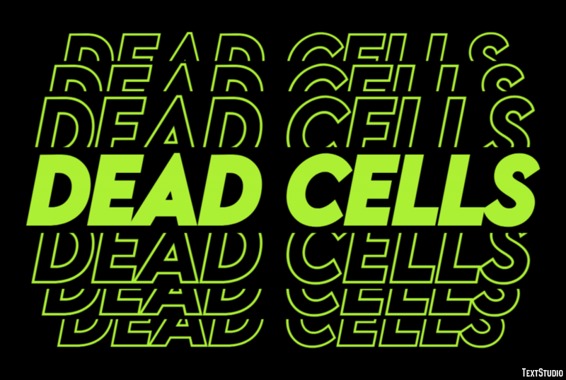 Dead Cells Effetto testo