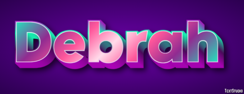 Debrah Text Effect
