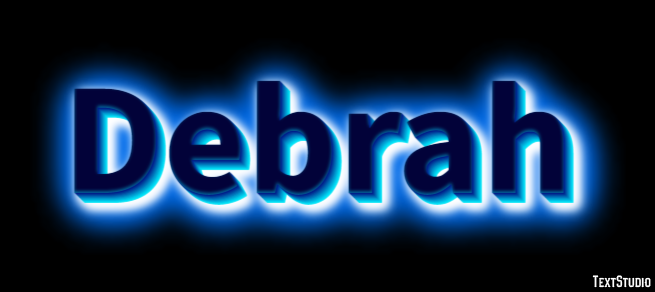 Debrah Texteffekt