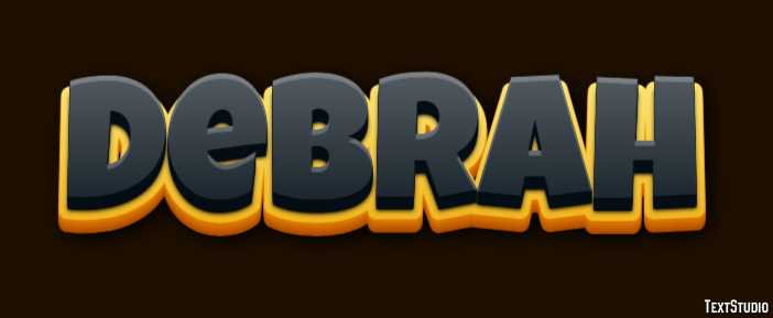 Debrah Text Effect