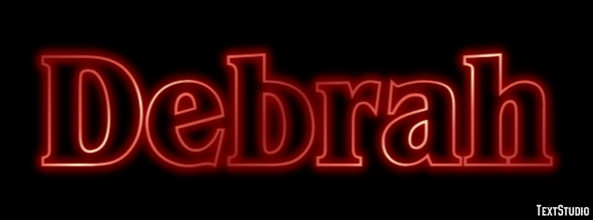 Debrah Text Effect
