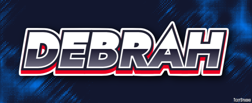 Debrah Text Effect