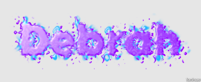 Debrah Text Effect