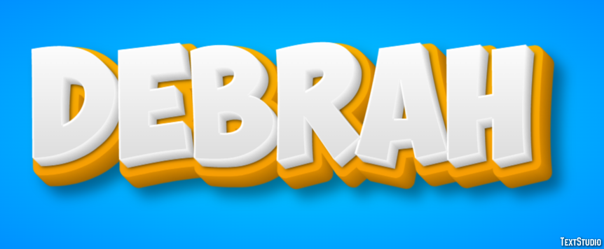 Debrah Texteffekt