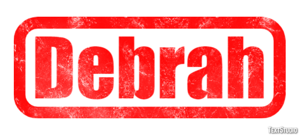 Debrah Text Effect