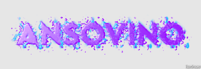 Ansovino Texteffekt
