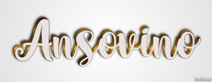 Ansovino Texteffekt