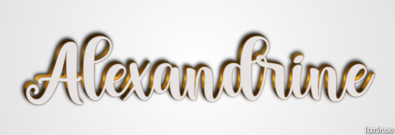 Alexandrine Effet de Texte