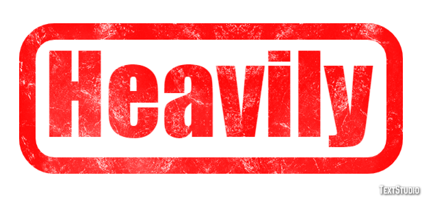 Heavily Text Effect