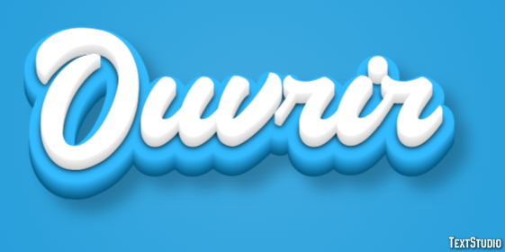 Ouvrir Effet de Texte