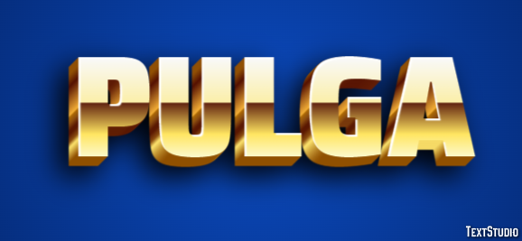 Pulga Tekst Effect