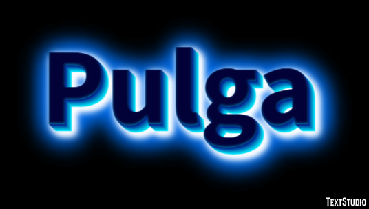 Pulga Tekst Effect