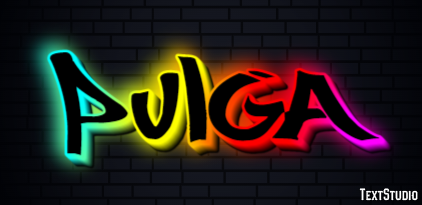 Pulga Texteffekt