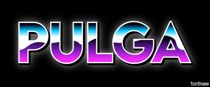 Pulga Efecto de Texto