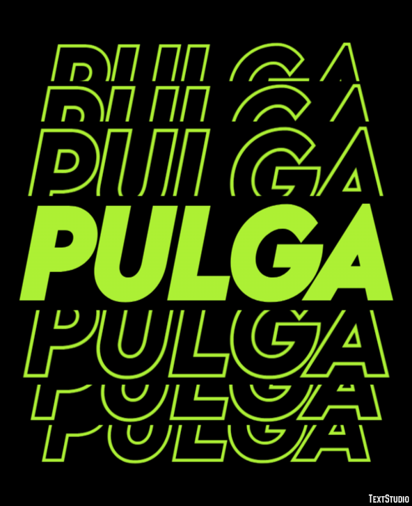 Pulga Tekst Effect