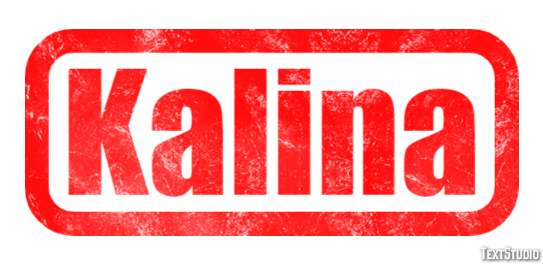 Kalina Efekt tekstowy